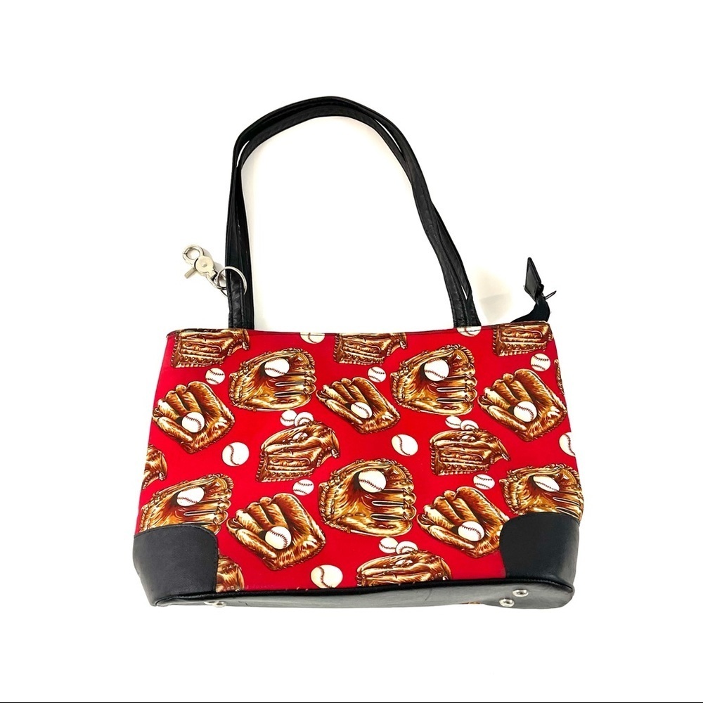 Women’s Red Baseball Handbag